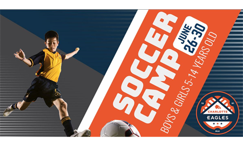 Charlotte Eagles Soccer Camp in June