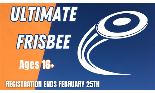 Coed Ultimate Frisbee Sign Ups Begin Jan. 21, 2024