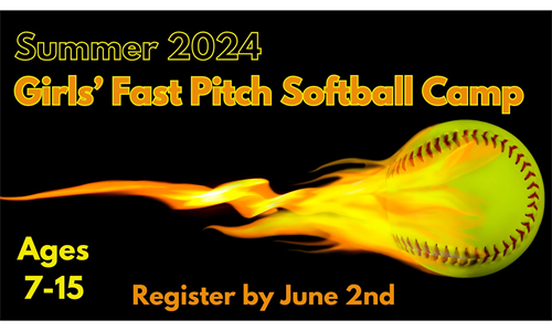 Girls Fast Pitch Softball Camp for Ages 7-15