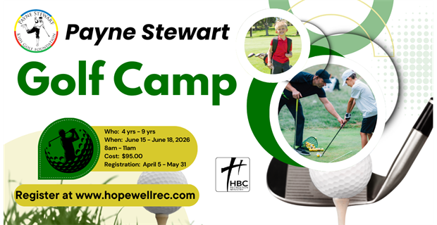 Golf Camp Registration Starts Sunday, April 5, 2026